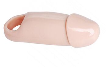 Дебела млазница од затворен тип за зголемување на големината на машкиот пенис